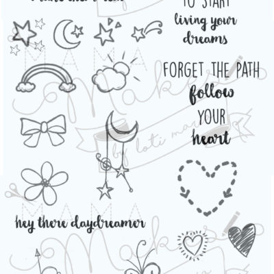 Doodle Dreams - 19 Stamps