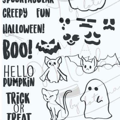 Spooktacular Halloween - 22 Stamps