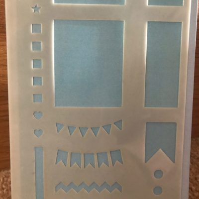 Mama Makes Plantastic Stencil - Boxes, Bullets and Bunting for Planners, Journals, Bujos