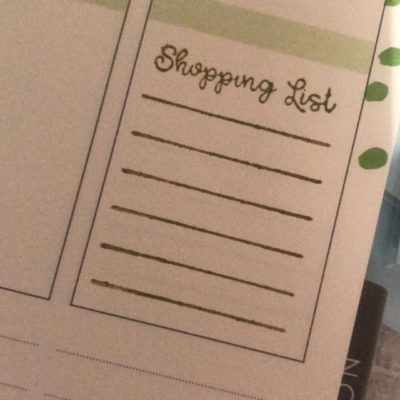 Plantastic Boxes - Shopping List