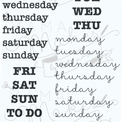 Plantastic - Large Days - Typewriter & Script