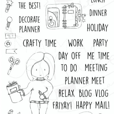 Planner Girl - 36 Stamps