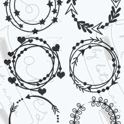 Mama Makes - Funky Frames - 6 Stamps