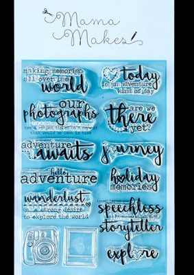 Mama Makes - Hello Adventure - 13 Stamps