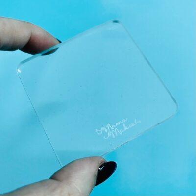 Acrylic Block - 6cm x 6cm