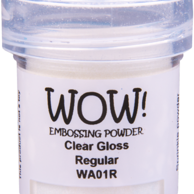 WOW Embossing Powder - Clear Gloss (Super Fine)