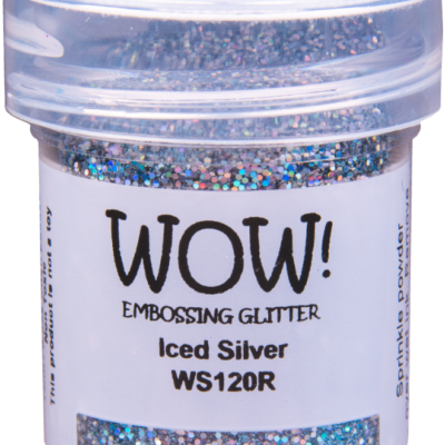 WOW Embossing Powder - Iced Silver