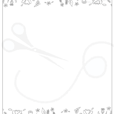 Plantastic Boxes - Skinny Floral Border