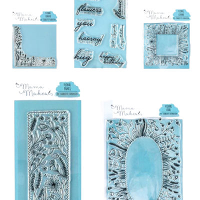 Mama x Charlotte - Floral Corner, Panel, Oval, Sentiments & Square