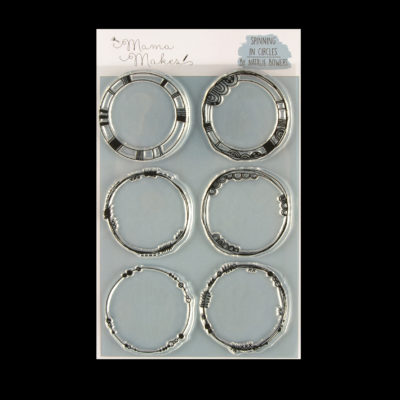 Mama x Natalie - Mini Textured Circles - Spinning in Circles (A6)