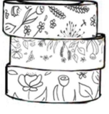 Plantastic Boxes - Floral Washi Stack