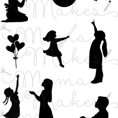 Cosmic Dreams - Say It With Silhouettes Stencils and Masks