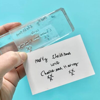 Personalised Handwriting Stamp