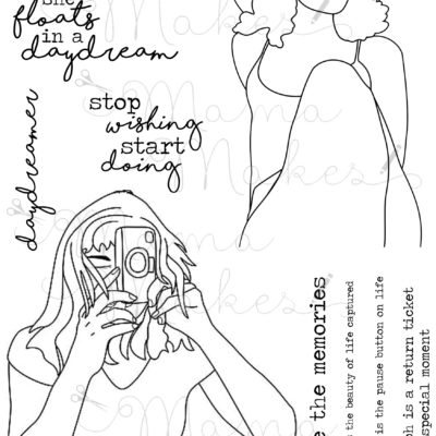 Mama x Jane Bradbury - Capture the Memories Stamp Set