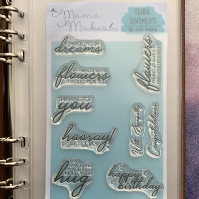 Additional A6 Storage Pockets for Mama Makes Storage Binder