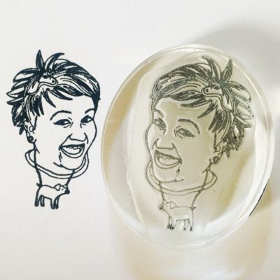 Personalised Portrait Stamp