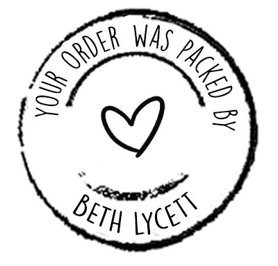 Personalised Stamp - Packed By Seal