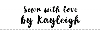 Personalised Stamp - Sewn with Love