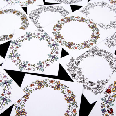 Mama Makes Hansie’s Garden - Card Toppers