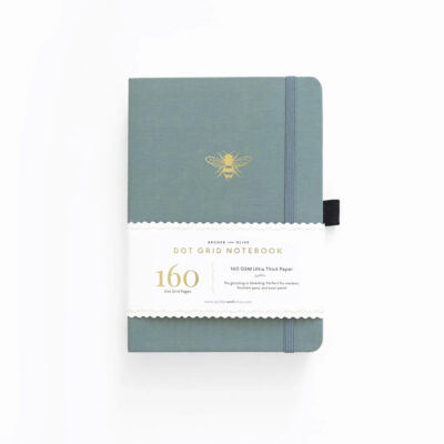 Archer & Olive - B5 Vintage Bee Dot Grid Journal
