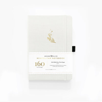 Archer & Olive - A5 Moon Flowers Neapolitan Dot Grid Journal
