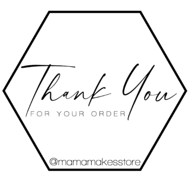 Thank You For Your Order - Personalised Stamp
