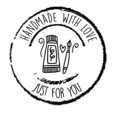 Mama Makes - Handmade With Love Just For You Stamp