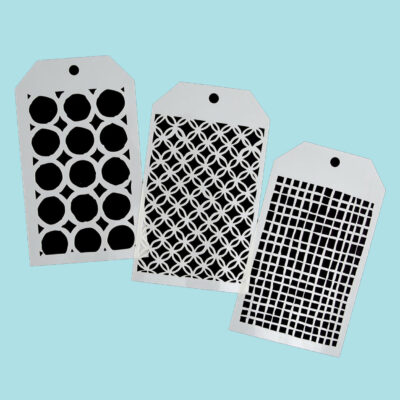 Natalie's Texture Stencils - 14x10cm Each