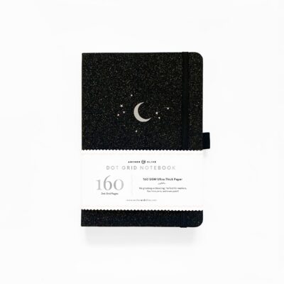 Archer & Olive - A5 Forest Night Dot Grid Notebook