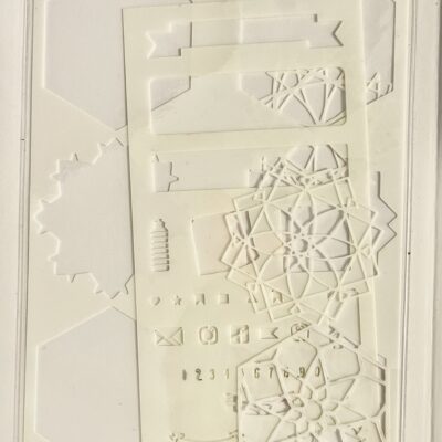 Clear Self Adhesive Journal Pocket