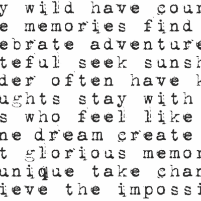 Mama Makes Mixed Media - Stay Wild (A7 Stamp)