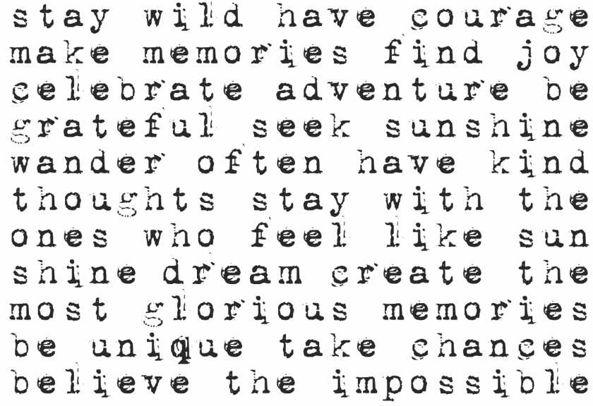 Mama Makes Mixed Media - Stay Wild (A7 Stamp)