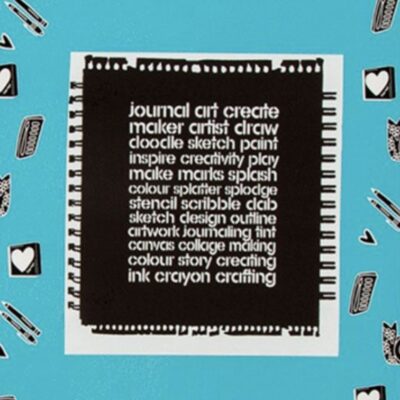 Mama Makes 6x6” Stencil - My Journal