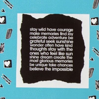 Mama Makes 6x6” Stencil - Torn Paper