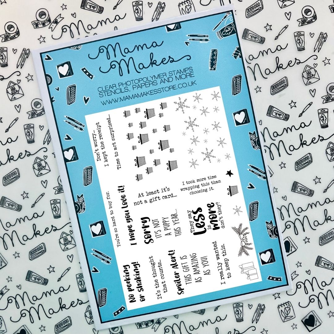 Christmas clear stamps