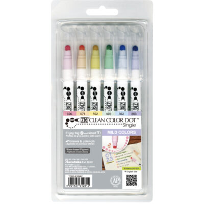 Zig Clean Colour Dot - Mild Colours