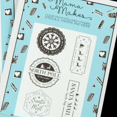 Mama Makes - November 2021 Stampscription - North Pole Stamp Set