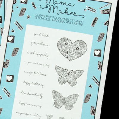 Mama Makes - October 2021 Stampscription - Ornate Sentiments