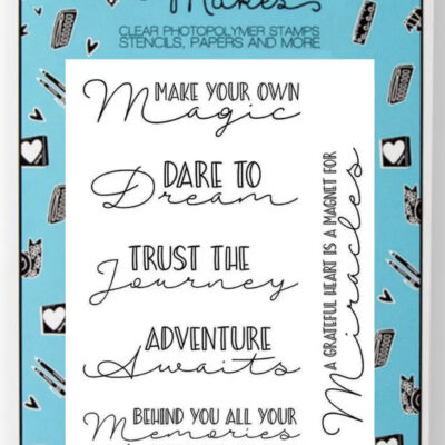 Mama Makes - Make Your Own Magic A6 Stamp Set