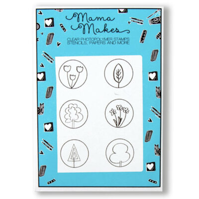 Mama Makes Kati’s Forest A6 Stamp Set