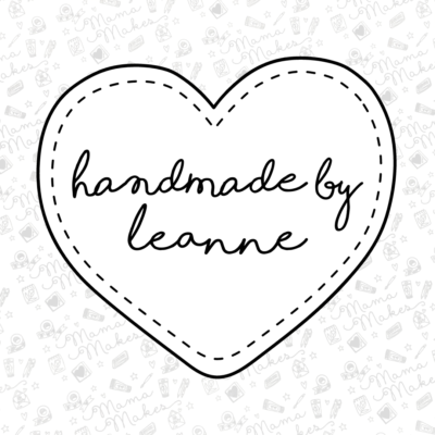 Stitched Heart - Personalised Clear Stamp