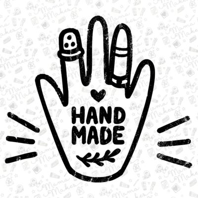Handmade High Five - Clear Stamp