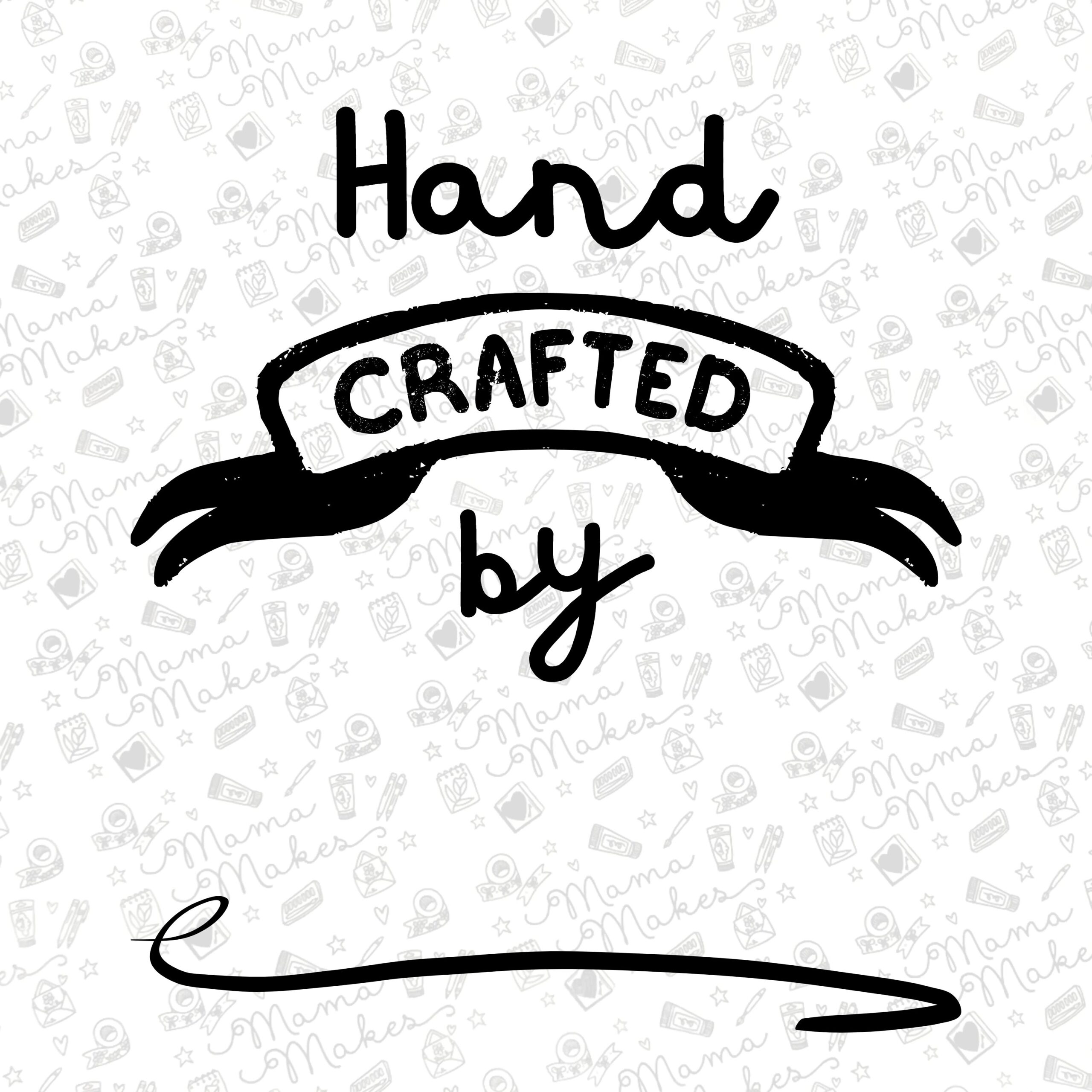 Handcrafted Doodle - Clear Stamp