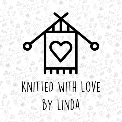 Knitted With Love - Personalised Clear Stamp