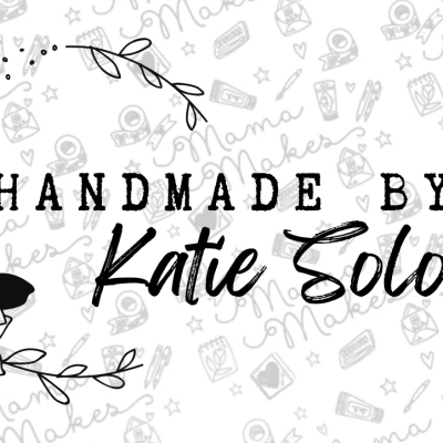 Floral Circle Corner - Personalised Stamp