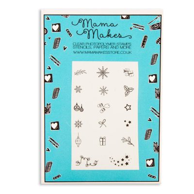 Mama Makes - Christmas Bits A6 Stamp Set