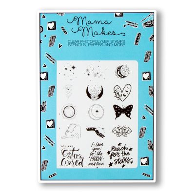 Mama Makes - Celestial Elements - A6 Stamp Set