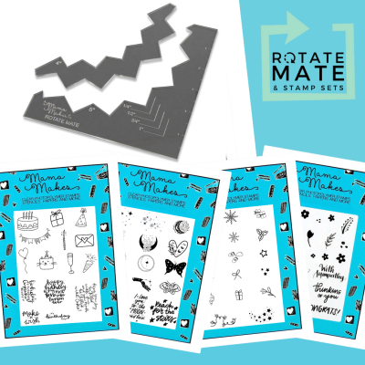 Mama Makes - Rotate Mate & 4 Stamp Set Bundle