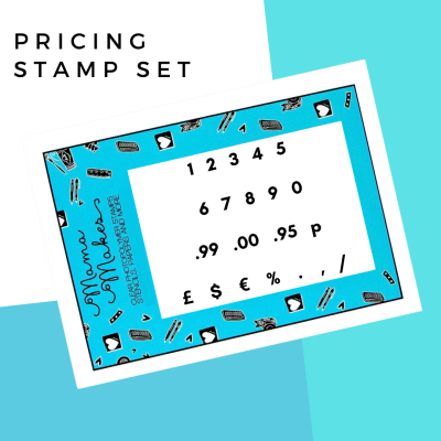 Mama Makes - Pricing Stamp Set - A6