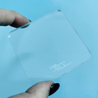 Mama Makes - Acrylic Block (6cm)